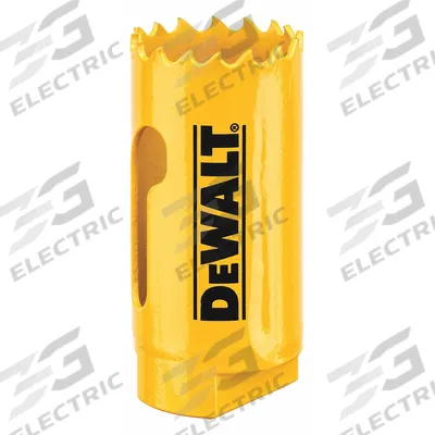 DEWALT Hole Saw: 1 1/16 in Saw Dia., 4/5 Teeth per Inch, 1 3/4 in Max. Cutting Dp - Multi-Material-Cutting Hole Saws without Arbor