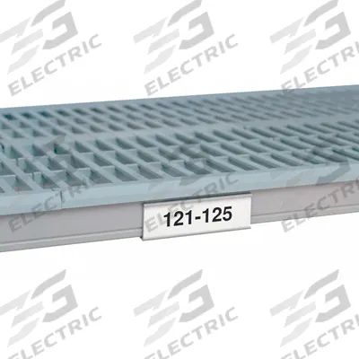 METRO Label Holder: Metro Super Erecta Pro, 11 1/4 in Overall Wd, 1 1/4 in Overall Ht - Label Holders for Plastic Shelving