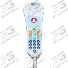 ELITE PILLOW SPEAKER Infrared Pillow Speaker: 3 3/16 in Overall Wd, 8-Pin DIN, 30V DC (MPN ET0401EXABA014ZE1). Key specifications — End Connection Type: 8-Pin DIN; Standards: Conforms to UL 1069; Manufacturer Part Number: ET0401EXABA014ZE1; Color: White; Voltage: 30V DC; Brand: ELITE PILLOW SPEAKER; Call Station Type: Infrared Pillow Speaker.