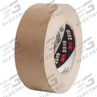 3M Masking Tape: 2519, Brown, 1 3/8 in Roll Wd, 60 yd Overall Roll Lg, 7.1 mil Thick, Rubber (MPN 2519TN). Key specifications — Series: 2519; Brand: 3M; Backing Material: Kraft Paper; For Location: Indoor; For Surface Type: Wood; Manufacturer Part Number: 2519TN.