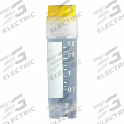 APPROVED VENDOR Plastic Vials: Cryogenic, Polypropylene, 2 mL, Yellow, Sterile, Colorless - Plastic Cryogenic Vials