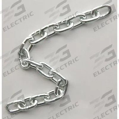 Dayton Straight Chain: Carbon Steel, 605 lb Working Load Limit, Straight - Welded Straight-Link Tailgate Chains