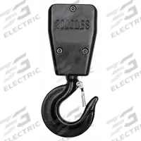 DAYTON Bottom Hook Assembly: Electric Chain Hoists, 2,000 lb Compatible Load Capacity, 2KEL6. Key specifications — Compatible Hoist Type: Electric Chain Hoists; Product Type: Bottom Hook Assembly; Manufacturer Part Number: 2KEL6; Included Components: Latch.