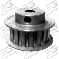 APPROVED VENDOR Timing Pulley: Trapezoidal, Fixed, For XL Timing Belt Section, For 3/8 in Belt Wd (MPN 18XL037-6FA3). Key specifications — Brand: APPROVED VENDOR; Tooth Profile: Trapezoidal; Finish: Clear Anodized.
