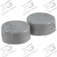 CURT Bearing Covers: Bearing Covers, 1 in Overall Lg, 2 in Overall Wd, 1 in Ht, (2) Dust Covers (MPN 23198)