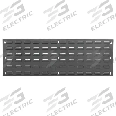QUANTUM STORAGE SYSTEMS Louvered Panel: 12 in x 36 in x 1/4 in, 1 Sides, 0 Bins - Wall-Mount Louvered Panels Without Bins