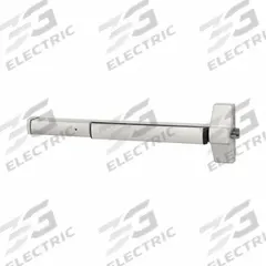 CORBIN RUSSWIN Exit Device: 48 in Max Door Wd, Stainless Steel (MPN ED5200 W048 630). Key specifications — Product Type: Exit Device; Ligature Resistance: Not Ligature-Resistant; Brand: CORBIN RUSSWIN; Exit Device Type: Rim; Outside Trim Type: Not Included; Exit Bar Style: Touchbar; ADA Compliant: Yes.