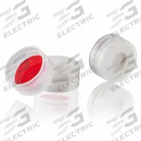 Lab Bottle Caps: 11 mm Dia, Colorless, Polyethylene, PTFE, Septa Included, Colored (MPN 9020002CAP-SR-NR). Key specifications — Closure Type: Snap-On; Clarity: Colored; Product Type: Cap; Septa Included: Yes; Vented: No; Brand: GLOBE SCIENTIFIC; Closure Color: Colorless; Closure Liner Material: PTFE.