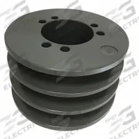 APPROVED VENDOR V-Belt Sheave: 3B38SH, 3 Groove, 4.15 in OD, Bushed Bore, SH, Quick Detachable. Key specifications — attr1318293: 3B38SH.