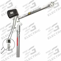 OZ LIFTING PRODUCTS Davit Crane: Aluminum, Electric, 500 lb Max. Load Capacity, 46.9 in to 74.4 in (MPN OZA500DAV-ACW). Key specifications — Material: Aluminum; Brand: OZ LIFTING PRODUCTS; Body Material: Aluminum.