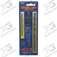 ARTU Porcelain Tile Starter: 3/8 in Drill Bit Size, 5 5/16 in Overall Lg, 3/8 in Shank Dia (MPN 01445). Key specifications — attr253610: Tile; attr277139: ARTU.