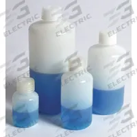 APPROVED VENDOR Reagent Bottle: HDPE, 4 fl oz, 125 mL, Colorless, 24-415 mm Screw Closure Size (MPN 33402-BULK). Key specifications — Body Color: Colorless; Closure Attached: Attached; Brand: APPROVED VENDOR; Pre-Cleaned: None; Closure Included: Yes.
