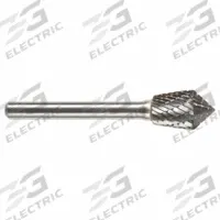 SGS PRO Carbide Bur: Cone/Inverted Cone, SNA-5CO, 1/2" x 3/4" Head, 1/4" Shank (MPN 15864). Key specifications — Trade Number: SNA-5CO; Brand: SGS PRO.