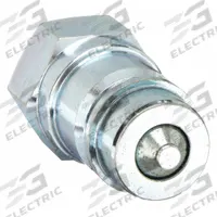 PARKER Hydraulic Quick Connect Hose Coupling: 1/2 in Coupling Size, Steel, 45.42 lpm Max. Flow Rate (MPN 6610-8-10). Key specifications — Body Material: Steel; Thread Size: 3/4"-16; Brand: PARKER.