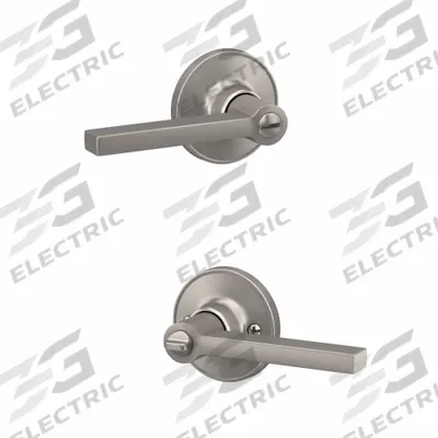 SCHLAGE RESIDENTIAL Solstice Lever Lockset: Privacy Lever Locksets