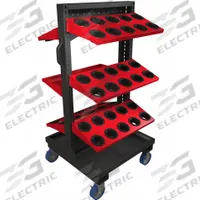 HUOT Tool Holder Cart: For HSK100A Taper, 50 Compartments (MPN 55980). Key specifications — attr1032789: HUOT; attr1033924: 55980; attr1070348: 50.