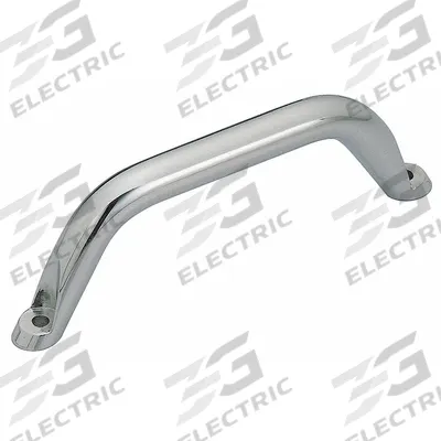 SUGATSUNE Pull Handle: Unthreaded Holes, Stainless Steel, Silver, 6 mm Screw Size - Standard Pull Handles