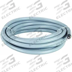 CHAINFLEX Control Cable: 18 AWG Conductor Size, 25 Conductors, PVC, 25 ft, Gray (MPN CF130US-07-25-25). Key specifications — Conductor Size: 18 AWG; Minimum Bend Radius Factor - Fixed: 5 x OD; Minimum Bend Radius Factor - Flexible: 7.5 x OD; Shielding: Unshielded; Brand: CHAINFLEX.