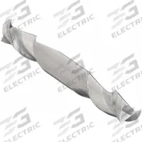 CLEVELAND Square End Mill: Carbide, Double End, 2 Flute, 5/32" Mill Dia, 5/16" LOC, 2" OAL (MPN C60173)