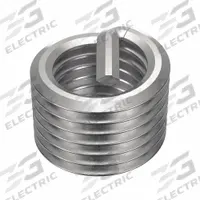 APPROVED VENDOR Helical Insert: Tanged Tang Style, Screw-Locking, M8-1.00 Thread Size, Plain, 10 PK (MPN 3521-8.00X1.0DSL). Key specifications — Material Grade/Class: 18-8; Thread Direction: Right Hand; STI Tap Size: M8-1.00; Compatible Material: Metal; System of Measurement: Metric; Brand: APPROVED VENDOR; Tensile Strength: 200,000 psi; Thread Type: Fine.