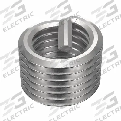 APPROVED VENDOR Helical Insert: Tanged Tang Style, Screw-Locking, M8-1.00 Thread Size, Plain - Screw-Locking Tanged Helical Inserts