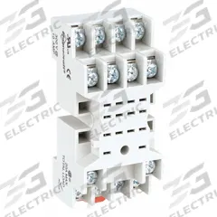 SCHNEIDER Relay Socket: 10 A Rating, DIN-Rail Socket Mounting, 14 Pins, G Socket, Std, Finger Safe (MPN 70-461-1). Key specifications — Brand: SCHNEIDER.