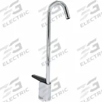 ELKAY COMMERICAL Spout: Single-Post, Stainless Steel, Chrome, Deck, Stainless Steel, Gooseneck, NPT (MPN LK1110). Key specifications — Brand: ELKAY COMMERICAL; Body Material: Stainless Steel; Spout Shape: Gooseneck; Inlet Connection Type: NPT.