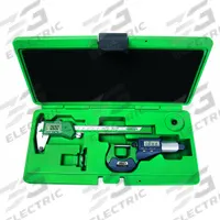 INSIZE Precision Measuring Tool Kit: 10 Pieces, Digital Caliper, Digital Outside Micrometer (MPN 5022-E). Key specifications — attr1182219: INSIZE; attr1182229: Digital Caliper; attr1182230: 0 in to 6 in; attr1182232: 0 mm to 25 mm; attr1182234: No; attr1182252: 1 in; attr1182253: 25 mm; attr1182254: 0 in.