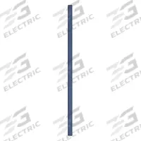 ASI GLOBAL Partition Column: Steel, Smooth Semi Gloss, Royal Blue, 82 in Ht, 3 in Wd, 1 1/4 in Thick (MPN 40-91370303-35). Key specifications — Inner Core Type: Honeycomb; Brand: ASI GLOBAL PARTITIONS; Color: Royal Blue; Finish/Texture: Smooth Semi Gloss.