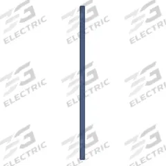 ASI GLOBAL Partition Column: Steel, Smooth Semi Gloss, Royal Blue, 82 in Ht, 3 in Wd, 1 1/4 in Thick (MPN 40-91370303-35). Key specifications — Inner Core Type: Honeycomb; Brand: ASI GLOBAL PARTITIONS; Color: Royal Blue; Finish/Texture: Smooth Semi Gloss.