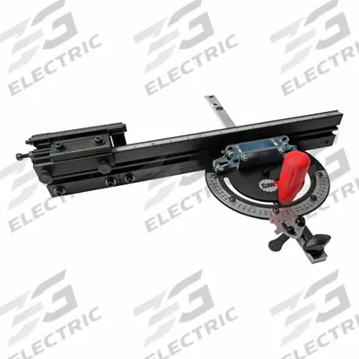 SAWSTOP Table Saw Miter Gauge: Scale Miter Gauge - Table Saw Sliding Tables & Feed Supports