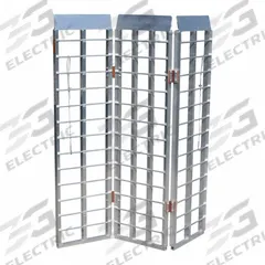 BLACK WIDOW Automotive Loading Ramp: 0.75 ton Load Capacity, Tri-Folding, Aluminum, 60 in Overall Lg (MPN TF-6050-1500A-ATV). Key specifications — For Vehicle Type: ATVs; Ramp Material: Aluminum; Adjustability: Tri-Folding; Brand: BLACK WIDOW.