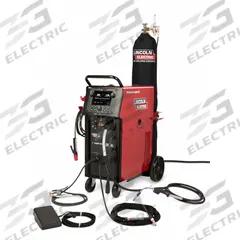 LINCOLN ELECTRIC Multiprocess Welder: Power Wave 300C, AC/DC, MIG/Stick/TIG Pack (MPN K4934-1). Key specifications — Maximum Amperage (Stick): 325 A; Maximum Amperage (TIG): 325 A (Single-Phase/Three-Phase); Input Voltage (Nominal) (Merch - Table Column, Filters): 230V.