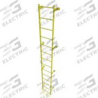 TRI-ARC Ladder,Steel,Standard Fixed,14-Rung: 14 ft Overall Ht, 25 in Overall Wd, Steel, 14 Rungs (MPN WLFS0114-Y). Key specifications — Brand: TRI-ARC; Number of Sections: 1.