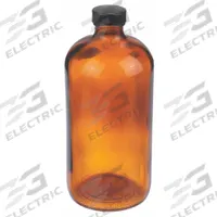 WHEATON Sampling Bottle: 1 L, Amber, 33-400 mm, Phenolic, 12, PolyCone, Type III (MPN W216853). Key specifications — attr1370730: Amber; attr1370762: None; attr1370763: Soda Lime Glass; attr1370766: WHEATON; attr1370767: 33-400 mm; attr1370776: No; attr1370779: Type III; attr1389381: Attached.