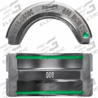 MILWAUKEE Upper and Lower Crimping Die: 600 kcmil, U Style Dies, For Use With 2679-20/49-16-U000 (MPN 49-16-U600C). Key specifications — attr511073: U Style Dies; attr511072: Electrical Wire and Cable Crimping; attr473934: MILWAUKEE; attr511065: M18™ FORCE LOGIC™; attr511069: Green; attr542116: 600 kcmil; attr511067: 2679-20.