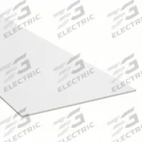 HDPE Sheet: 0.25 in Thick, 4 ft x 8 ft, Opaque, Off-White, 4,600 psi Tensile Strength, 1.94 ft-lb/in (MPN 3HMP6). Key specifications — Impact Strength: 1.94 ft-lb/in; Clarity: Opaque.