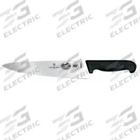 VICTORINOX Chefs Knife: Straight, 10 in Overall Lg, Stainless Steel Blade, Wood Handle, Brown (MPN 5.2000.25). Key specifications — Sub-brand: Forschner Cutlery; Brand: VICTORINOX; Blade Material: Stainless Steel; Blade Type: Straight; Handle Color: Rosewood; Handle Material: Wood; Knife Type: Chef's Knife; NSF Certified: No.