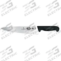 VICTORINOX Chefs Knife: Straight, 10 in Overall Lg, Stainless Steel Blade, Wood Handle, Brown (MPN 5.2000.25). Key specifications — Sub-brand: Forschner Cutlery; Brand: VICTORINOX; Blade Material: Stainless Steel; Blade Type: Straight; Handle Color: Rosewood; Handle Material: Wood; Knife Type: Chef's Knife; NSF Certified: No.