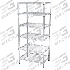 APPROVED VENDOR Wire Shelving Unit: Starter, 36 in x 18 in, 74 in Overall Ht, 6 Shelves, Dry, Silver (MPN 32V416). Key specifications — Recommended Environments: Dry; Color: Silver; Finish: Chrome; Material: Steel; Brand: APPROVED VENDOR.