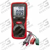 TRIPLETT Earth Ground Tester Kit: 20 ohm to 2,000 ohm, CAT III 1000V, IP54, Digital, ≤12 mA (MPN EG480-NIST). Key specifications — IP Rating: IP54; Test Current: ≤12 mA; Test Voltage: 1000V DC; Brand: TRIPLETT.
