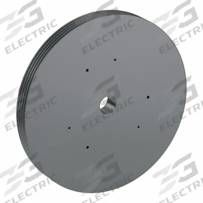 APPROVED VENDOR V-Belt Pulley: 5V3750, 4 Groove, 37.5 in OD, Bushed Bore - Bushed-Bore Cast-Iron Wedge V-Belt Pulleys