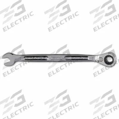 PROTO Combination Wrenches: Alloy Steel, Full Polish Chrome, 6 mm Head Size - Metric Spline Ratcheting Combination Wrenches