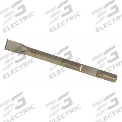 BOSCH Breaker and Demolition Hammer Chisel: 1 1/2 in Head Wd, 16 in Overall Lg - Chisel Bits for Breaker & Demolition Hammers