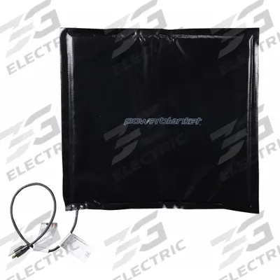 POWERBLANKET Ground Thaw Blanket: Ground Thawing, 2 ft x 2 ft, 2 ft Wd, 2 ft Lg, 5/8 in Thick - Ground-Thawing Mats