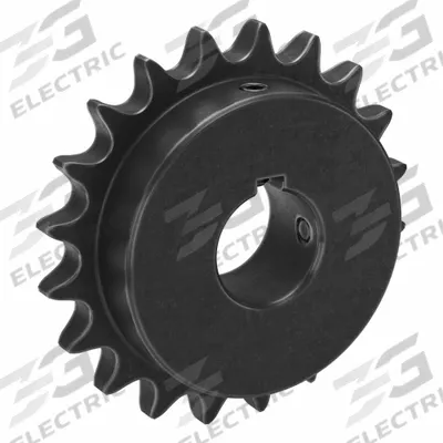 TRITAN Sprocket: 60, For 3/4 in Chain Pitch, 1 7/16 in Bore Dia, 20 Teeth, 4.794 in Pitch Dia - Size 60 Fixed-Bore Roller Chain Sprockets