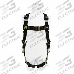 MILLER BY PIP Miller Full Body Harness Welding: Hot Work, Welding, Crossover Harness, Quick-Connect (MPN H5WS1S1). Key specifications — Gender: Unisex; Harness Color: Black; Torso Adjustment: Friction.