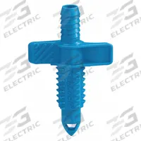 HYDRORAIN Saddle: 1/2 MIPT, ABS Plastic, 80 psi Max Working Pressure, 0.75 in Wd, 2.25 in Ht (MPN 02019). Key specifications — Connection: 1/2 MIPT; Material: ABS Plastic; Product Type: Saddle Tee.