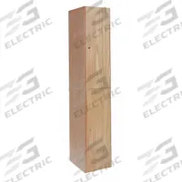 HALLOWELL Wardrobe Locker: 15 in x 18 in x 72 in, Solid, 2 Tiers, 1 Units Wide, Keyed, Light Wood (MPN UW1582-2A-W-RO). Key specifications — attr63993: HALLOWELL; attr64355: Light Wood; attr65028: Solid; attr145898: Plywood; attr64351: Assembled; attr78058: Yes.