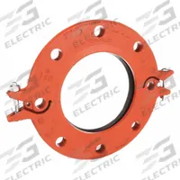 GRUVLOK Metal Pipe Flange: Flange, 4 in, Ductile Iron, EPDM Seal, 300 psi, 11 1/2 in Overall Lg (MPN 0390201101). Key specifications — Brand: GRUVLOK; Maximum Operating Pressure: 300 psi.